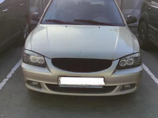 2005 Hyundai Accent ТагАЗ II, бежевый, 203000 рублей, вид 1