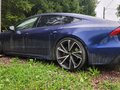 2021 Audi RS 7 II (4K), синий - вид 4