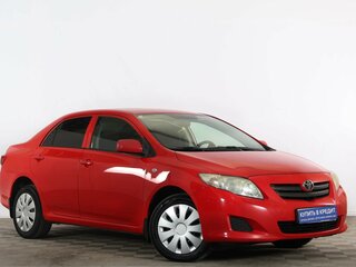 2007 Toyota Corolla AMT X (E140, E150), красный, 819000 рублей, вид 1