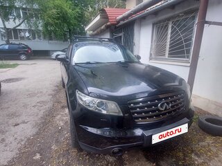 2007 Infiniti FX35 I (S50) Рестайлинг, чёрный, 1000000 рублей, вид 1