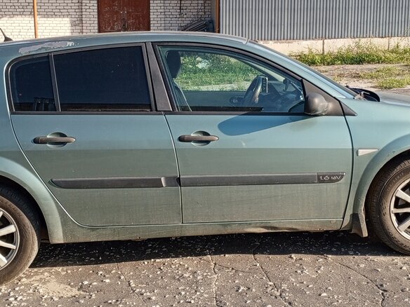 2004 Renault Megane II, зелёный, 250000 рублей - вид 1