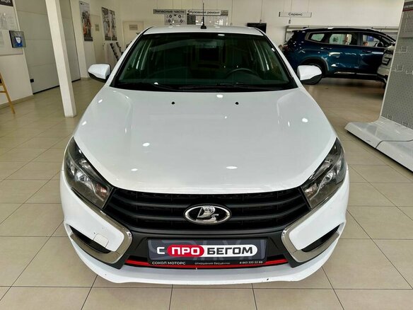 2017 Lada (ВАЗ) Vesta I, белый - вид 4