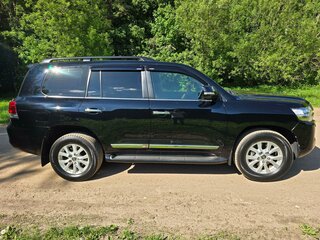 2015 Toyota Land Cruiser 200 Series Рестайлинг 2, чёрный, 5350000 рублей, вид 3