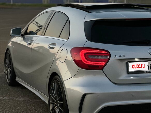 2014 Mercedes-Benz A-Класс AMG 45 AMG I (W176), серебристый, 1900000 рублей - вид 7