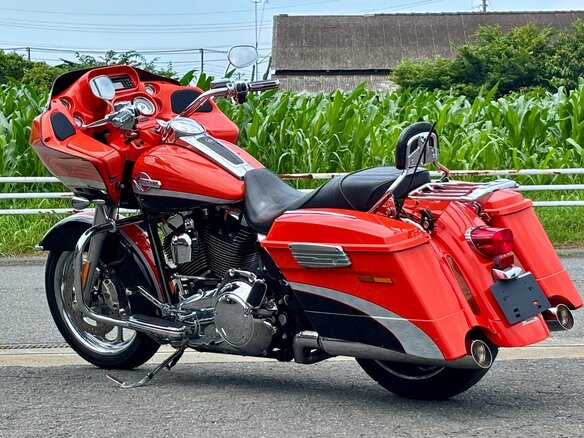 2009 Harley-Davidson CVO Road Glide, красный, 885000 рублей - вид 5