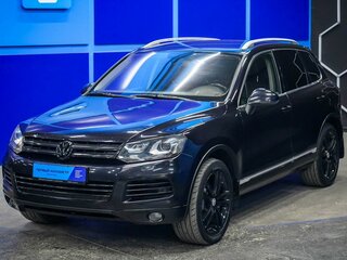 2012 Volkswagen Touareg II, чёрный, 1646000 рублей, вид 2