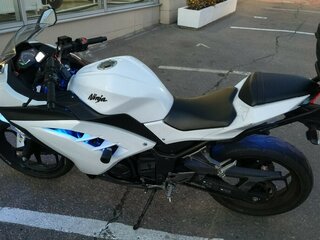 2014 Kawasaki Ninja 300, белый, 380000 рублей, вид 4