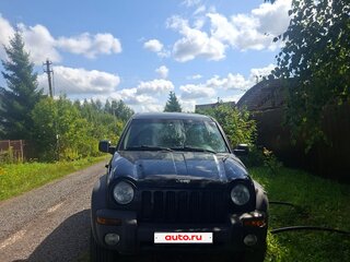 2002 Jeep Liberty (North America) I, чёрный, 550000 рублей, вид 1