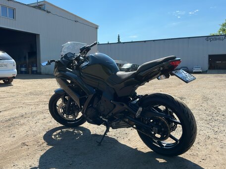 2015 Kawasaki ER-4F (Ninja 400R), чёрный, 450000 рублей, вид 4