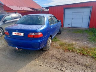 2008 Fiat Albea I Рестайлинг, синий, 450000 рублей, вид 3