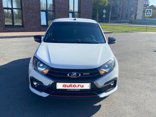2024 Lada (ВАЗ) Granta Sport I Рестайлинг, белый, 1200000 рублей, вид 2