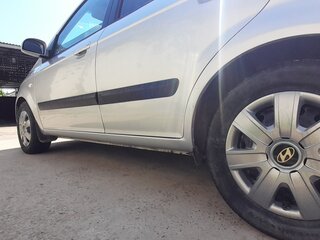 2005 Hyundai Getz I, серебристый, 460000 рублей, вид 4