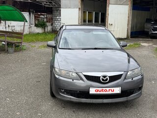 2006 Mazda 6 I (GG) Рестайлинг, серый, 340000 рублей, вид 2