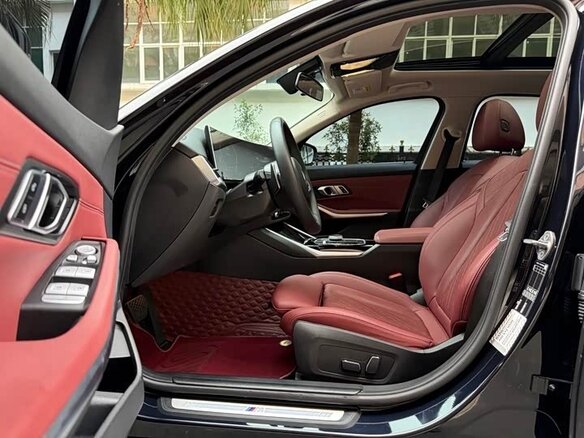 2023 BMW 3 серии 320Li VII (G2x) Рестайлинг, чёрный - вид 8