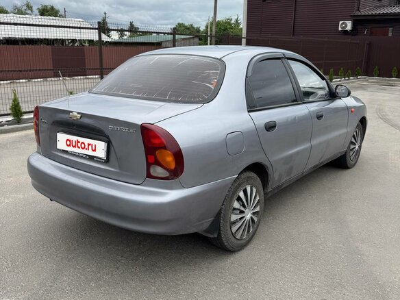 2007 Chevrolet Lanos I, серебристый - вид 4