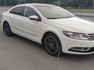 2013 Volkswagen Passat CC I Рестайлинг, белый, 1410000 рублей, вид 2