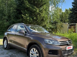 2012 Volkswagen Touareg II, коричневый, 1469000 рублей, вид 3