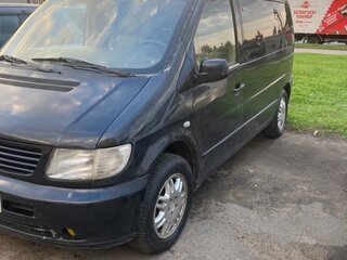 2000 Mercedes-Benz V-Класс 280 I (W638), чёрный, 650000 рублей, вид 3
