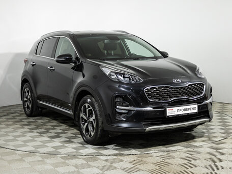 2019 Kia Sportage IV Рестайлинг, чёрный, 2199585 рублей, вид 3