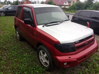 1999 Mitsubishi Pajero iO, красный, 250000 рублей, вид 2
