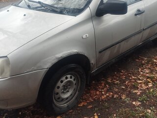 2007 Lada (ВАЗ) Kalina I, серебристый, 90000 рублей, вид 5