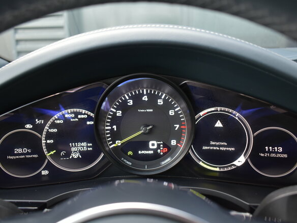 2021 Porsche Cayenne E-Hybrid III, серебристый, 6390000 рублей - вид 8