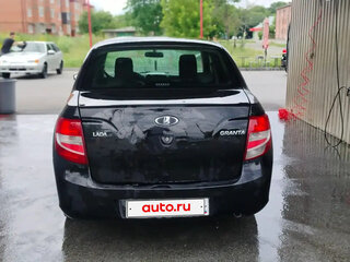 2017 Lada (ВАЗ) Granta I, чёрный, 410000 рублей, вид 4