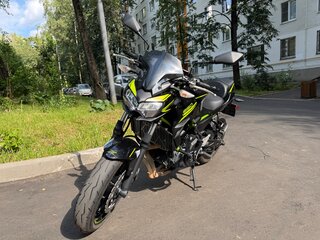 2020 Kawasaki Z 650, чёрный, 600000 рублей, вид 3