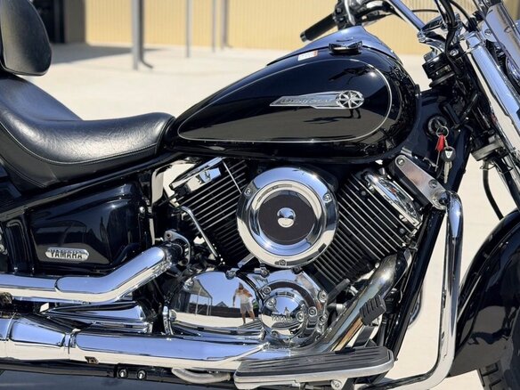 2006 Yamaha XVS1100, чёрный, 750000 рублей - вид 12