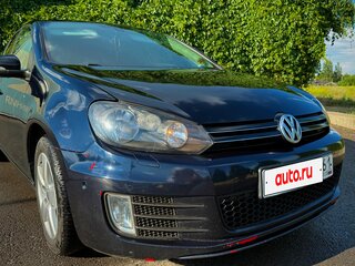 2011 Volkswagen Golf VI, синий, 850000 рублей, вид 3