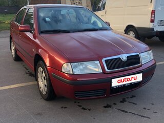 2007 Skoda Octavia I (A4) Рестайлинг, красный, 520000 рублей, вид 5