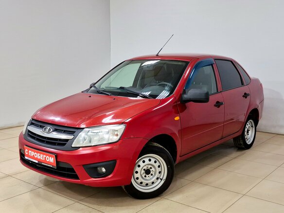 2013 Lada (ВАЗ) Granta I, красный, 248000 рублей