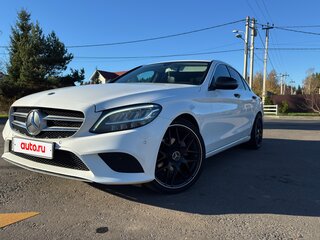 2019 Mercedes-Benz C-Класс 180 IV (W205) Рестайлинг, белый, 2800000 рублей, вид 1