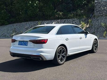 2023 Audi A4 35 TFSI Long V (B9) Рестайлинг, белый, 2340000 рублей, вид 4