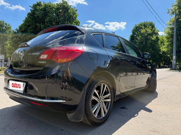 2013 Opel Astra J Рестайлинг, чёрный, 570000 рублей - вид 6
