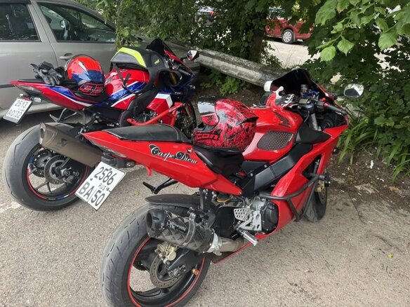2002 Honda CBR 954RR Fireblade, красный, 415000 рублей - вид 5