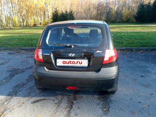 2007 Hyundai Getz I Рестайлинг, чёрный, 345000 рублей, вид 5