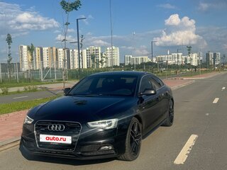 2014 Audi A5 I (8T) Рестайлинг, чёрный, 2100000 рублей, вид 2