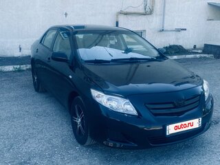 2007 Toyota Corolla X (E140, E150), чёрный, 645000 рублей, вид 4