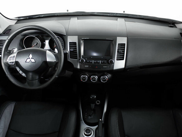 2012 Mitsubishi Outlander II Рестайлинг, синий - вид 10