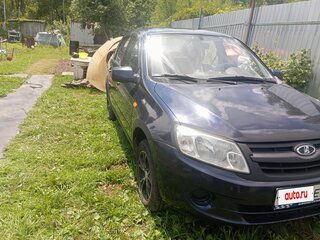 2013 Lada (ВАЗ) Granta I, синий, 425000 рублей, вид 3