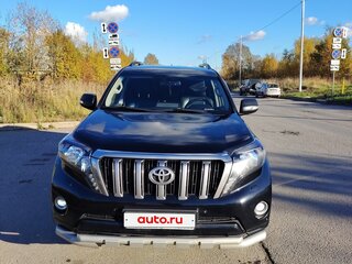 2017 Toyota Land Cruiser Prado 150 Series Рестайлинг 1, чёрный, 3510000 рублей, вид 3