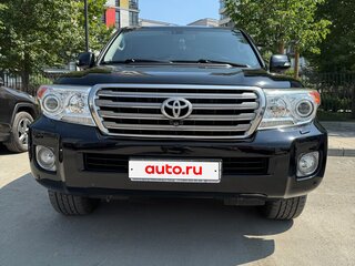 2013 Toyota Land Cruiser 200 Series Рестайлинг 1, чёрный, 3790000 рублей, вид 1