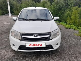 2015 Lada (ВАЗ) Granta I, белый, 230000 рублей, вид 1