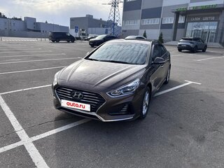 2017 Hyundai Sonata VII (LF) Рестайлинг, коричневый, 1650000 рублей, вид 1