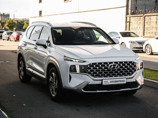 2021 Hyundai Santa Fe IV Рестайлинг, белый, 3511000 рублей, вид 5