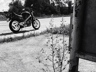 1993 Honda NTV 650, чёрный, 210000 рублей, вид 4