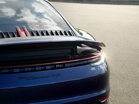 2021 Porsche 911 Carrera 4S VIII (992), синий, 14700000 рублей - вид 8