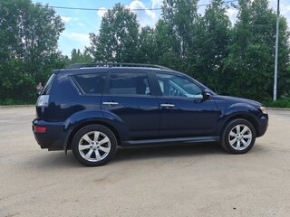 2011 Mitsubishi Outlander II Рестайлинг, синий, 1150000 рублей, вид 4