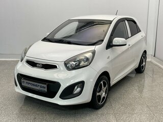 2013 Kia Picanto II, белый, 670000 рублей, вид 1